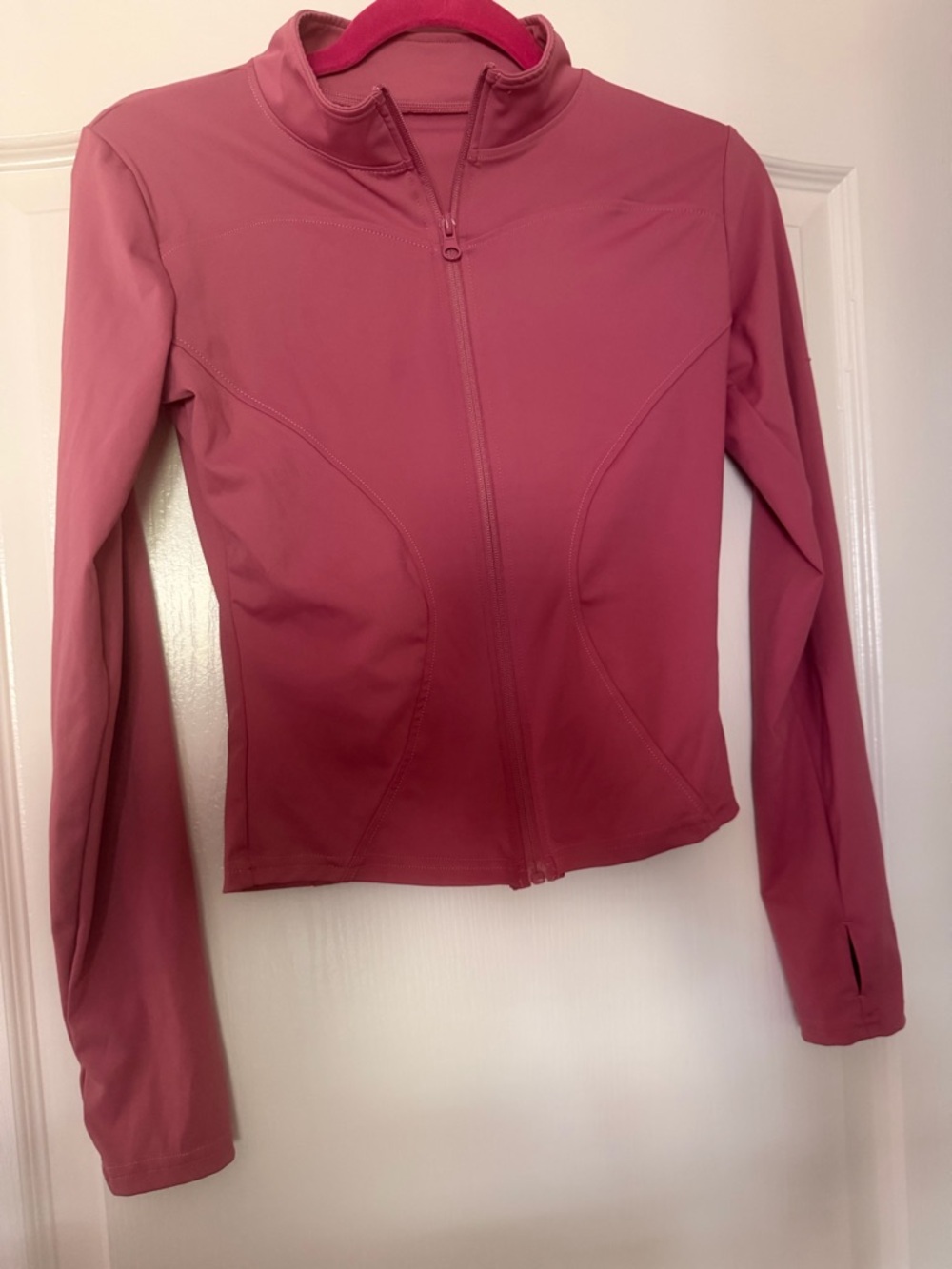 Women's Pink Full-Zip Lightweight Jacket